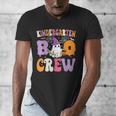 Kindergarten Boo Crew Spooky Kindergarten Halloween Teacher Men's V-Neck T-Shirt, funny design