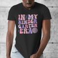 In My Kindergarten Era Teacher Kids Back To School Kinder Men's V-Neck T-Shirt, funny design
