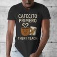 Latina Teacher Bilingual Educator Spanish Heritage Empower Men's V-Neck T-Shirt, funny design