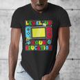 Level Up Your Education Gaming Inspired Teacher Gamers Men's V-Neck T-Shirt, funny design Level Up Your Education Gaming Inspired Teacher Gamers Men's V-Neck T-Shirt, funny design