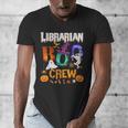 Librarian Boo Crew Teacher Student Halloween Costume Men's V-Neck T-Shirt, funny design Librarian Boo Crew Teacher Student Halloween Costume Men's V-Neck T-Shirt, funny design