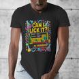 Can I Lick It Periodic Table Science Teacher Men Women Men's V-Neck T-Shirt, Science Teacher Gifts, funny design