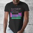 Can I Lick It Periodic Table Teacher Student Kids Men's V-Neck T-Shirt, funny design