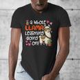 Llama Learning Teachers Students Alpaca Lover Back To School Men's V-Neck T-Shirt, funny design Llama Learning Teachers Students Alpaca Lover Back To School Men's V-Neck T-Shirt, funny design