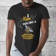 I Love Bee-Ing A Special Education Teacher Honey Bee Job For Men Women Men's V-Neck T-Shirt, funny design I Love Bee-Ing A Special Education Teacher Honey Bee Job For Men Women Men's V-Neck T-Shirt, funny design