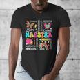 Maestra Spanish Teacher Back To School Maestra De Espanol Men's V-Neck T-Shirt, funny design