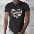 Maestra Spanish Teacher Men's V-Neck T-Shirt, funny design Maestra Spanish Teacher Men's V-Neck T-Shirt, funny design