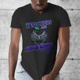 Marvel Teachers Are Super Heroes In Disguise Panther Men's V-Neck T-Shirt, funny design