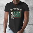 Do The Math 67 Meme Joke Halloween Skeleton Math Teacher Men's V-Neck T-Shirt, funny design Do The Math 67 Meme Joke Halloween Skeleton Math Teacher Men's V-Neck T-Shirt, funny design