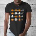 Math Teacher Halloween Equation Pumpkin Ghost Candy Corn Men's V-Neck T-Shirt, funny design Math Teacher Halloween Equation Pumpkin Ghost Candy Corn Men's V-Neck T-Shirt, funny design
