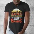 Math Teachers Love Brains Halloween Costume Zombie For Men Women Men's V-Neck T-Shirt, funny design Math Teachers Love Brains Halloween Costume Zombie For Men Women Men's V-Neck T-Shirt, funny design