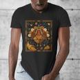 Math Turkey Teacher Thanksgiving Geometric Pi Equation Men's V-Neck T-Shirt, funny design