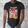 Mickey Mouse Teacher Life Men's V-Neck T-Shirt, funny design Mickey Mouse Teacher Life Men's V-Neck T-Shirt, funny design