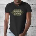 Middle School Camo Retro Back To School Teachers Men's V-Neck T-Shirt, funny design Middle School Camo Retro Back To School Teachers Men's V-Neck T-Shirt, funny design