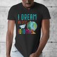 Multilingual Teacher In Dos Idiomas Linguist Language Men's V-Neck T-Shirt, funny design Multilingual Teacher In Dos Idiomas Linguist Language Men's V-Neck T-Shirt, funny design