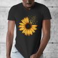 Music For Men Women Music Teacher Music Lover Men's V-Neck T-Shirt, funny design