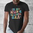 In My Music Teacher Era Back To School Squad Music Teacher Men's V-Neck T-Shirt, funny design In My Music Teacher Era Back To School Squad Music Teacher Men's V-Neck T-Shirt, funny design