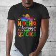 Nacho Average Teacher Mexican Teacher Cinco De Mayo Fiesta Men Women Girls Kids Men's V-Neck T-Shirt, funny design