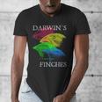 Nerdy Darwin's Finches Evolution Science Biology Teacher Men's V-Neck T-Shirt, Science Teacher Gifts, funny design Nerdy Darwin's Finches Evolution Science Biology Teacher Men's V-Neck T-Shirt, Science Teacher Gifts, funny design