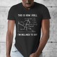 Nerdy This Is How I Roll I'm Inclined To Say Physics Teacher Men's V-Neck T-Shirt, funny design Nerdy This Is How I Roll I'm Inclined To Say Physics Teacher Men's V-Neck T-Shirt, funny design