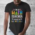 On The Nice List Christmas Math Teacher Women Men Men's V-Neck T-Shirt, funny design On The Nice List Christmas Math Teacher Women Men Men's V-Neck T-Shirt, funny design