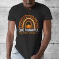 One Thankful Science Teacher Rainbow Boho Fall Thanksgiving Men's V-Neck T-Shirt, Science Teacher Gifts, funny design One Thankful Science Teacher Rainbow Boho Fall Thanksgiving Men's V-Neck T-Shirt, Science Teacher Gifts, funny design