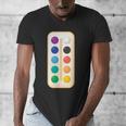 Paint Palette ArtSet Halloween Costume For Teachers Students For Men Women Kids Men's V-Neck T-Shirt, funny design