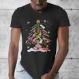Paintbrush Christmas Tree Decor Xmas For Artist Art Teacher For Men Women Men's V-Neck T-Shirt, funny design Paintbrush Christmas Tree Decor Xmas For Artist Art Teacher For Men Women Men's V-Neck T-Shirt, funny design