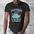 Pajama Day School Spirit Week Fun Cloud Teacher Student Men's V-Neck T-Shirt, funny design Pajama Day School Spirit Week Fun Cloud Teacher Student Men's V-Neck T-Shirt, funny design