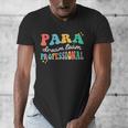 Para Paraprofessional Dream Crew Team Back To School Teacher Men's V-Neck T-Shirt, funny design Para Paraprofessional Dream Crew Team Back To School Teacher Men's V-Neck T-Shirt, funny design
