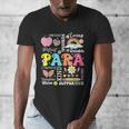 Paras Make It Possible Paraprofessional Paraeducator Teacher Men's V-Neck T-Shirt, funny design