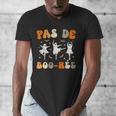 Pas De Boo-Rée Ghost Ballet Dancer Halloween Dance Teacher Men's V-Neck T-Shirt, funny design Pas De Boo-Rée Ghost Ballet Dancer Halloween Dance Teacher Men's V-Neck T-Shirt, funny design
