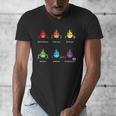 Periodic Elements Chemistry Lovers Science Teacher Men's V-Neck T-Shirt, Science Teacher Gifts, funny design