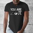 Pi Day Shirt Women Teacher 2022 Math Cutie Pie Acute Tea Pie Men's V-Neck T-Shirt, funny design