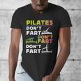 Pilates Instructor Teacher Watercolor Pilates Don't Fart Men Women Kids Men's V-Neck T-Shirt, funny design Pilates Instructor Teacher Watercolor Pilates Don't Fart Men Women Kids Men's V-Neck T-Shirt, funny design