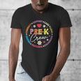 Pre-K Crew 1st Day Of School Preschool Teacher Men's V-Neck T-Shirt, funny design Pre-K Crew 1st Day Of School Preschool Teacher Men's V-Neck T-Shirt, funny design