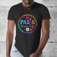 Pre K Dream Team Back To School Boys First Day Teacher Men's V-Neck T-Shirt, funny design