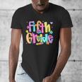 Preppy Fifth Grade Back To School 5th Grade Teacher Girl Boy Men's V-Neck T-Shirt, funny design Preppy Fifth Grade Back To School 5th Grade Teacher Girl Boy Men's V-Neck T-Shirt, funny design