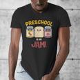 Preschool Is My Jam Teacher Shirt Men's V-Neck T-Shirt, funny design Preschool Is My Jam Teacher Shirt Men's V-Neck T-Shirt, funny design