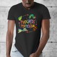 Progress Over Perfection Caterpillar Teacher Back To School Men's V-Neck T-Shirt, funny design Progress Over Perfection Caterpillar Teacher Back To School Men's V-Neck T-Shirt, funny design