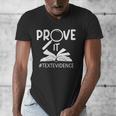 Prove It Text Evidences Reading Teacher First Day Of School Men's V-Neck T-Shirt, funny design