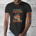 Psychology Teachers Love Brains Halloween For Psychologists Men Women Men's V-Neck T-Shirt, funny design Psychology Teachers Love Brains Halloween For Psychologists Men Women Men's V-Neck T-Shirt, funny design