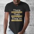 There Their They'Re T Shirt English Grammar Teacher For Men Women Men's V-Neck T-Shirt, English Teacher Gifts, funny design There Their They'Re T Shirt English Grammar Teacher For Men Women Men's V-Neck T-Shirt, English Teacher Gifts, funny design
