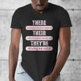 There Their They'Re Teacher English Grammar Police Men's V-Neck T-Shirt, English Teacher Gifts, funny design There Their They'Re Teacher English Grammar Police Men's V-Neck T-Shirt, English Teacher Gifts, funny design