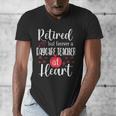 Retired Daycare Teacher Retirement For Daycare Teacher Men's V-Neck T-Shirt, funny design Retired Daycare Teacher Retirement For Daycare Teacher Men's V-Neck T-Shirt, funny design