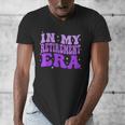 In My Retirement Era Groovy Retired Teacher 2025 Women Men's V-Neck T-Shirt, Groovy Teacher Gifts, funny design In My Retirement Era Groovy Retired Teacher 2025 Women Men's V-Neck T-Shirt, Groovy Teacher Gifts, funny design