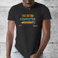 Retro Old-School Computer Pencil Tech Teacher Men's V-Neck T-Shirt, Retro Computer Gifts, funny design Retro Old-School Computer Pencil Tech Teacher Men's V-Neck T-Shirt, Retro Computer Gifts, funny design
