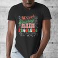 Retro Sleighing Math Problems Santa Math Teacher Christmas Men's V-Neck T-Shirt, funny design Retro Sleighing Math Problems Santa Math Teacher Christmas Men's V-Neck T-Shirt, funny design