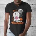 Science Teacher Cute Ghost Halloween Teacher Men Women Men's V-Neck T-Shirt, Science Teacher Gifts, funny design Science Teacher Cute Ghost Halloween Teacher Men Women Men's V-Neck T-Shirt, Science Teacher Gifts, funny design