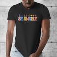 Se Amable Be Kind In Spanish Groovy Teacher Flowers Men's V-Neck T-Shirt, Groovy Teacher Gifts, funny design Se Amable Be Kind In Spanish Groovy Teacher Flowers Men's V-Neck T-Shirt, Groovy Teacher Gifts, funny design